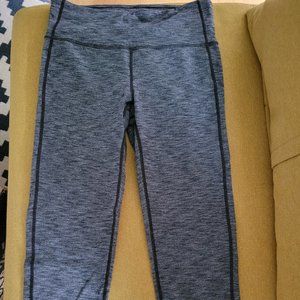 Athleta Gray Capri Leggings